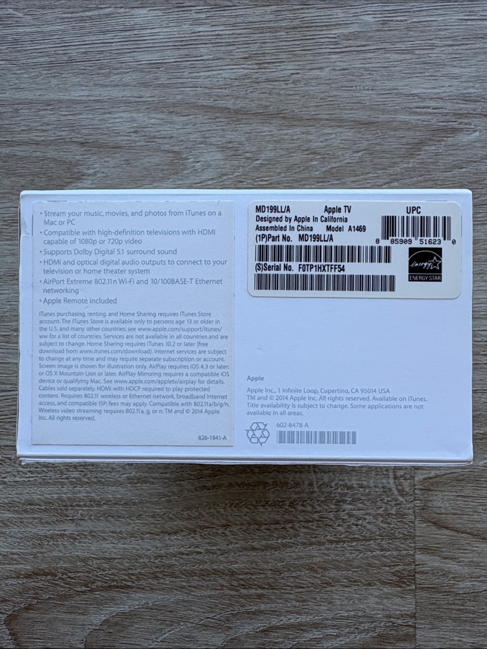 A1469 3rd Generation Black Apple TV Streaming Device - Complete Set - Picture 6 of 10